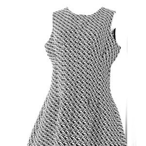Sans Souchi black and white dress, size medium.